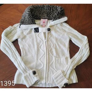 Pink Republic Sweater/ Fur Collar  Size: S (7/8) 1395